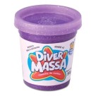 Massinhas De Modelar Diver Massa Glitter Kit 4 unidades