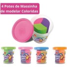 Brinquedo Sorveteria Massinha de Modelar Maria Clara e JP