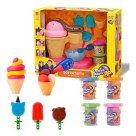 Brinquedo Sorveteria Massinha de Modelar Maria Clara e JP