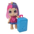 Boneca Diver Surprise Vamos Viajar Roxo E Rosa + Acessórios 