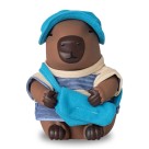 Boneco Capivara Todo em Vinil Macio Diver Menino