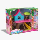 Casinha Na Arvore Com Mobília E Surpresinhas Diver Surprise