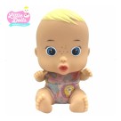 Boneca Little Dolls Mamazinho Mágico Chupeta Led Mamadeira