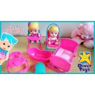 Boneca Little Dolls Diver Toys Casinha Com 6 Brinquedos