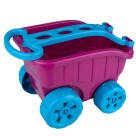 Diver Carriola Pink Praia Infantil Carrinho Regador Rastelo