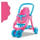 Carrinho P/ Bonecas 3 Em 1 Bebê Conforto + Cadeira