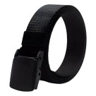 Cinto Masculino De Naylon 120cm Fivela Catraca Regulavel Cor Preto 
