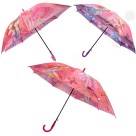 Guarda Chuva Infantil 50cm Desenhado Com Apito Colorido