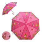 Guarda Chuva Infantil 50cm Desenhado Com Apito Colorido
