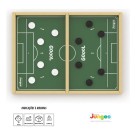 Jogo Gol A Gol Madeira Junges Tabuleiro Botão Campo Futebol