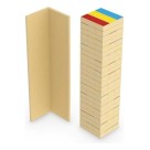 Torre Equilíbrio Cores Junges 69 Peças Madeira Mdf