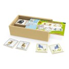 Jogo Educativo Memória Animais Estojo Brinquedo Infantil