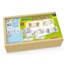 Jogo Educativo Memória Animais Estojo Brinquedo Infantil