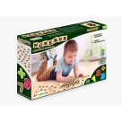 Números 40 Peças em Madeira Brinquedo Educativo Pedagógico Escolar Infantil 