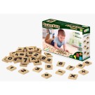 Números 40 Peças em Madeira Brinquedo Educativo Pedagógico Escolar Infantil 