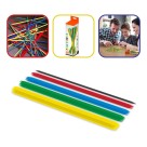 Jogo Pega Vareta 31 Varetas Coloridas Plástico 16,5cm Brinquedo