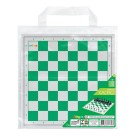 Jogo De Xadrez Tabuleiro Em Mdf Na Sacola Plástica
