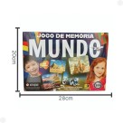 Jogo de Memória Mundo Com 50 Peças Jogo Educativo