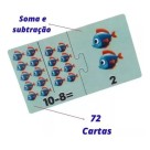 Jogo De Tabuleiro Soma E Subtração Jogo Educativo