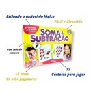 Jogo De Tabuleiro Soma E Subtração Jogo Educativo
