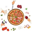 Jogo De Mesa Pizzaria Express de 2 à 6 Participantes