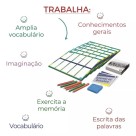 Jogo De Tabuleiro Stop Com 6 Canetas Coloridas