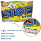 Jogo De Tabuleiro Stop Com 6 Canetas Coloridas