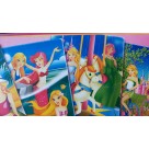Quebra Cabeça Puzzle Progressivo Bridy e as Princesas com 12/24/36 e 48 Peças 