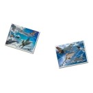 Jogo Quebra Cabeça Infantil Aviões 2 Em 1 Puzzle 200 Peças 
