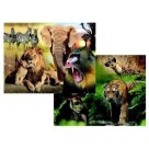 Jogo Quebra Cabeca Infantil Puzzle Animais Selvagens com 200 Peças