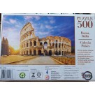 Jogo Quebra Cabeça 500 Peças Puzzle Coliseu Roma Italia