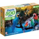 Jogo Quebra Cabeca Puzzle Araras e Passaros com 500 Peças