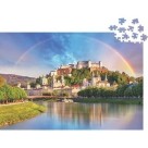 Quebra Cabeça Puzzle 500 Peças Austria Salzburgo Colecao Paises