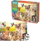 Quebra-Cabeça Cachorros Fofos Puzzle 250 Peças Amizade Animais