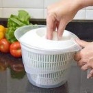 Centrífuga Seca Salada Secador Verduras Manual 2,8 Litros