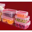 Pote de Plástico Mantimentos Redondo Hermético Trava Mais 550 ml 