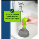 Desentupidor de Pia com Borracha Termoplástica Antibactericida 