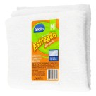 Pano Esfregão Alvejado 40x67cm Branco para Todos os Pisos