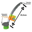 Escova de Limpeza Redonda Cabo Ergonômico e Limpeza Perfeita