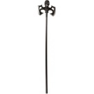 Machado Caveira de Plastico Tematico Halloween com 100cm