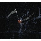 Foice da morte de Plastico Fantasia de Halloween com 90cm