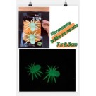 Kit 2 Aranha Neon Brilha No Escuro Halloween Terror
