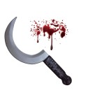 Faca Pirata Foice Gancho Halloween Fantasia Plastico