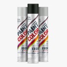 Tinta Spray 250ml Uso Geral Alta Temperatura Cor Aluminio