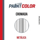 Tinta Spray 250ml Uso Geral Metalizada Cor Prata