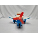 Aviao de Plastico Color 30cm