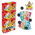 Brinquedo Jogo De Loteria Loto 24 Cartelas E 90 Fichas