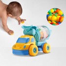 Baby Thunder Trucks Caminhão Betoneira de Bolinhas