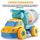 Baby Thunder Trucks Caminhão Betoneira de Bolinhas