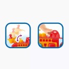 Super Caminhão Bombeiros Thunder Trucks Baby